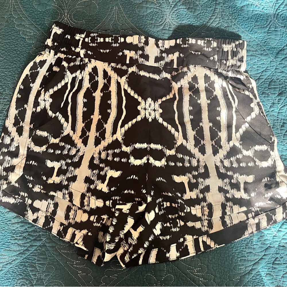 Express polyester high waist shorts